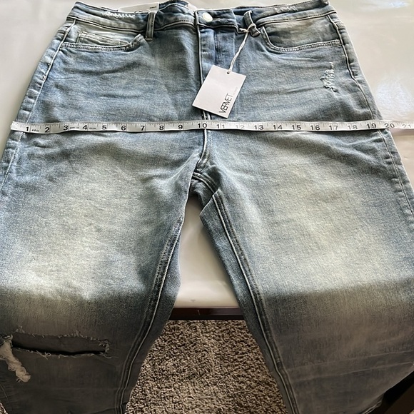 Vervet By Flying Monkey Shirley Super High Rise NWT Size 32 - Picture 5 of 16